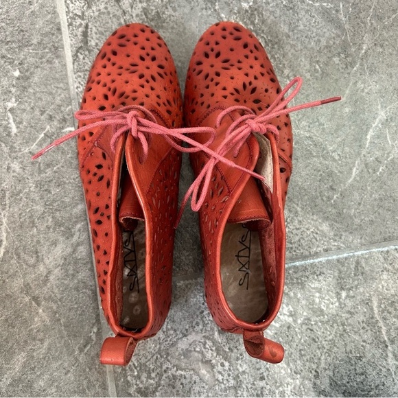 Sixty Seven Leather Booties Cognac Brown Size EU38 US7.5 Made in Spain - Picture 6 of 16